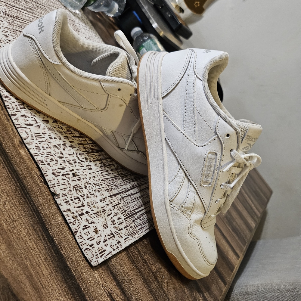 Reebok Classic White Leather Sneakers